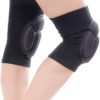 Aodatu Knee Pads Volleyball Dancers Handball Girl Boy Man Woman Knee Pad Work (Black) - Image 2