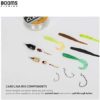 Booms Fishing CRR Carolina Ready Rigs for Bass Fishing Saltwater, 5pcs Brass Pre Rigged Carolina Rigs Kit, Fishing Weights Bullet Weights Carolina Keeper, 4 Sizes 1/4oz 1/2oz 3/4oz 1oz - Image 5