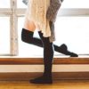 Women Thigh High Socks Extra Long Cotton Knit Warm Thick Tall Long Boot Stockings Leg Warmers - Image 3