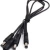 FARUTA Effect Pedal Cable Daisy Chain 3 Ways Multi Interface 1 to 3 Splitter Cord Effect Pedal Cable for Bass Guitar Musical Instrument - Image 2