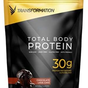 Transformation Chocolate Protein Powder | 30G Multi-Protein Superblend | Collagen Peptides, Egg White & Plant Blend | MCT Oil | BCAA Amino Acids | Probiotics & Enzymes | Low Carb Shake for Men & Women