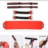 440LBS Pull-Up Assist Bands，Assistance and Resistance Bands for Pull-Up, Fitness, Body Stretching, Mobility Work, Heavy Duty, Exercise Bars Hand Grips (Red, One Size) - Image 5