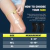 Volleyball Knee Pads for Men Women Boy Girl , Knee Protector Knee Supporter . Knee compression Sleeve with high Protection Cushion for Volleyball ,Running ,House Cleaner , Worker , Weight lifting , Dancer - Image 4