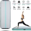 CANWAY Air Tumble Track Inflatable Gymnastics Mat, 10ft/13ft/16ft/20ft Gymnastics Training Mat with Electric Air Pump for Home/Outdoor/Gym/Cheerleading/Yoga - Image 4