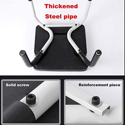 Priority Culture Inversion Bench Yoga Headstand Bench Handstand Machine Can Support 440 Lbs Treat Low Back Pain Inversion Chair (Color : Black, Size : 504836cm) - Image 4