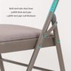 Yoga Chair Bold Folding Chair Professional Yoga Chair Handstand Yoga Stool Bold Wall Tube (Color : Black, Size : 81 * 41 * 102cm) - Image 4