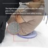 Ehucon Swivel Seat Cushion 360 Degree Rotating Seat Cushion Light Weight Portable Pivot Disc Pad for Elderly, Pregnant Woman, Swivel Car Seat. Easy Turning from Bed to Wheelchair or Chair - Image 5