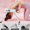 ZIMGOD Foldable Yoga Headstand Bench, White Yoga Inversion Chair Bench with Yoga Mat, 2 Handles Inverted Yoga Stool for Handstands/Women/Gym - Image 4