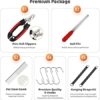 Guzekier Pet Dog Grooming Hammock Harness for Cats & Dogs, Dog Sling for Grooming, Dog Hammock Restraint Bag with Nail Clippers/Trimmer, Nail File, Pet Comb,Ear/Eye Care - Image 3