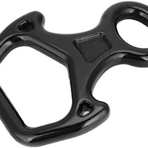 Flbirret 25KN Figure 8 Word Rope Descender Rappel Rings Rock Climbing Save Gear Aluminum for System