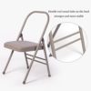 Multifunctional Yoga Chair Professional Yoga Chair Folding Yoga Chair Yoga Stool Assistive Exercise Chair (Color : Black, Size : 81 * 41 * 102cm) - Image 3