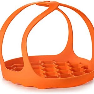 SiCheer Pressure Cooker Sling Silicone Bakeware Sling Compatible with Instant Pot 6 Qt / 8Qt, Compatible with Other Brand Multi-Function Cookers