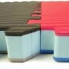 Greatmats Home MMA Foam Tile for Grappling, Jiu Jitsu, 2x2 Ft x 1.5 Inch, 10 Pack, Red/Blue - Image 4