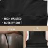4 Pack Leggings for Women - High Waisted Tummy Control Soft No See-Through Black Yoga Pants for Athletic Workout - Image 4