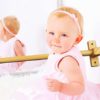 Montessori Wooden Pull Up Bar for Infants - Solid Wood - Image 2
