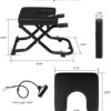 Xgxmz Yoga Headstand Bench, Foldable Inversion Chair with Stretch Bands and Handles, Inverted Training for Home Gym Yoga Studio - Image 4