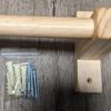 Montessori Wooden Pull Up Bar for Infants - Solid Wood - Image 8