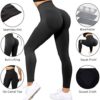 SUUKSESS Women Scrunch Butt Lifting Seamless Leggings Booty High Waisted Workout Yoga Pants - Image 5