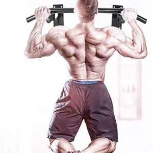 baodanla Pull Up Bar Wall Mounted Chin up Bar - Multifunctional Dip bar Fitness, Exercise Equipment, Body Home Gym System Trainer