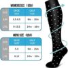 BLUEENJOY Copper Compression Socks for Women & Men (6 pairs) - Best Support for Nurses, Running, Hiking, Recovery - Image 6