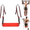 440LBS Pull-Up Assist Bands，Assistance and Resistance Bands for Pull-Up, Fitness, Body Stretching, Mobility Work, Heavy Duty, Exercise Bars Hand Grips (Red, One Size) - Image 3