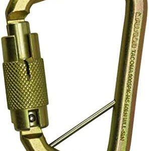 Fusion Tacoma D Shaped Triple Lock Alloy Steel Carabiner