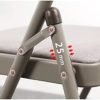 Acumec Yoga Folding Chair Multi-Purpose Yoga Auxiliary Stool Bold Thickening Foldable Bench Portable Yoga Collapsible Chairs Space-Saving Suitable for Outdoor Metal Foldings Stools in Bedroom Yoga - Image 9