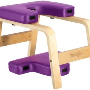 Yes4All Yoga Headstand Bench with PU Pads and Thickness Foam, Yoga Inversion Chair for Balance Training