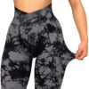 RXRXCOCO Women Seamless Crossover Leggings High Waisted Butt Lifting Workout Yoga Pants - Image 7