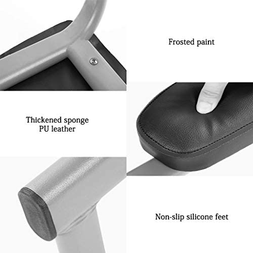 Inversion Equipment Yoga Handstand Chair, Multifunction Yoga Headstand Bench Stand, Advanced Fitness Ideal Chair, Load Bearing 100 KG (Color : Black, Size : 475435cm) - Image 4