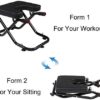 Xgxmz Yoga Headstand Bench, Foldable Inversion Chair with Stretch Bands and Handles, Inverted Training for Home Gym Yoga Studio - Image 6