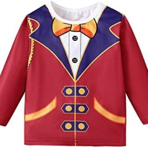 Singcoco Kid Costume T-Shirt Toddler Boy Uniform Costume Shirt