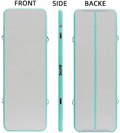 IBATMS Air Tumbling Mat, 10ft/13ft/16ft/20ft Inflatable Gymnastics Air Mat for Gymnastics Training/Home Use/Cheerleading/Yoga/Water - Image 2