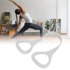 Figure 8 Resistance Band Silicone Widen Elastic Exercise Band with Massage Handle for Yoga Pilates Stretching - Image 5
