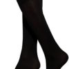 Queen Size Trouser Socks for Women, 6 Pairs Plus Stretchy Opaque Knee High Bulk Dress Sock - Image 3