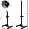 Maxi Adjustable Portable Squat Power Rack Weight Bench Press Barbell Stand Holder Gym - Image 8