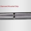 7 Foot Chrome Olympic Weight Bar By Deltyech Fitness - Image 2