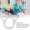 Figure 8 Resistance Band Silicone Widen Elastic Exercise Band with Massage Handle for Yoga Pilates Stretching - Image 3