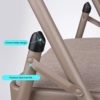Folding Yoga Stool, Yoga Chair with Lumbar Support, Gym Inverted Chair - Relieve Fatigue and Strengthen The Body, Iron Tube + Rebound Sponge Pad - Image 5