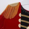 JEEYJOO Kids Girls Carnival Party Circus Ringmaster Costume Sequined Lion Tamer Leotard Dress Dancewear - Image 3