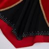 JEEYJOO Kids Girls Carnival Party Circus Ringmaster Costume Sequined Lion Tamer Leotard Dress Dancewear - Image 4