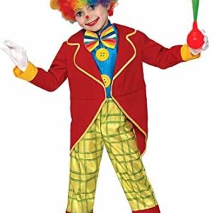 Forum Novelties Child's Funny Clown Costume, As Shown, Large