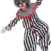 Snailify Boy's Clown Costume Halloween Carnival Party Horror Cosplay Jumpsuit - Image 2
