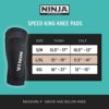Ninja MTB Speed King Knee Pad - Lightweight Knee Pads for Men or Women - Great Protection for Mountain Bike or BMX Riders - Sleeves with Knee Pads for Mountain Biking (L/XL) - Image 6