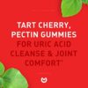 Tart Cherry Gummies – Raw Vegan Cherry Extract Gummy Alternative to Tart Cherry Capsules, Juice, Pills - Advanced Uric Acid Cleanse, Powerful Antioxidant w/ Joint Support - 60 Veggie Gummies - Image 4