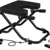 Xgxmz Yoga Headstand Bench, Foldable Inversion Chair with Stretch Bands and Handles, Inverted Training for Home Gym Yoga Studio - Image 2