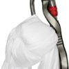 HECASA 12M Yoga Swing Silk Fabric Aerial Yoga Hammock Kit w/Daisy Chain O-Ring White 13.12 Yards - Image 4