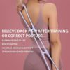 Fitness Resistance Band Elastic Band, Figure 8 Yoga Open Shoulder Stretcher, Workout Puller Household, Chest Expander, Gym Fitness Pulling Rope Elastic for Muscle Training Tubing - Image 4
