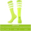 6 Pairs Colorful Striped Knee High Socks, Neon Stripe White Black Knee Colored Tube Socks for Women Girls - Image 2