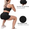 CHRLEISURE Spandex Yoga Shorts with Pockets for Women, High Waisted Workout Booty Shorts 3in - Image 4